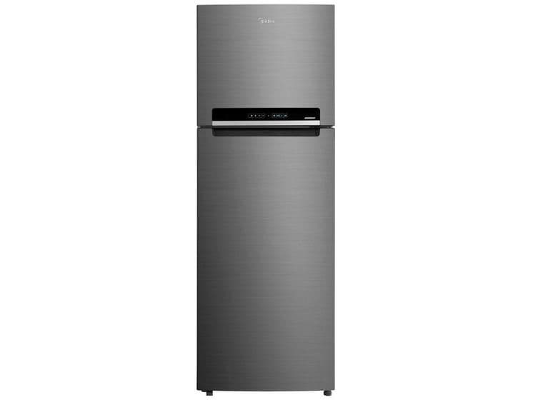 Geladeira/Refrigerador Midea Frost Free Duplex Inox 394L MDRT533EVD461
