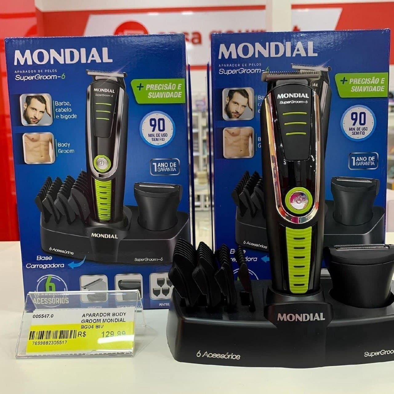 MONDIAL Aparador de Pelos Super Groom 06 BG-04